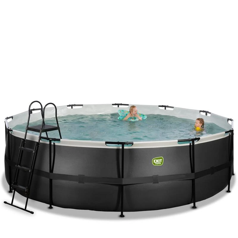 EXIT TOYS Piscine ø488x122cm Avec Pompe Filtrante 5 EXIT TOYS Piscine ø488x122cm Avec Pompe Filtrante – Image 5