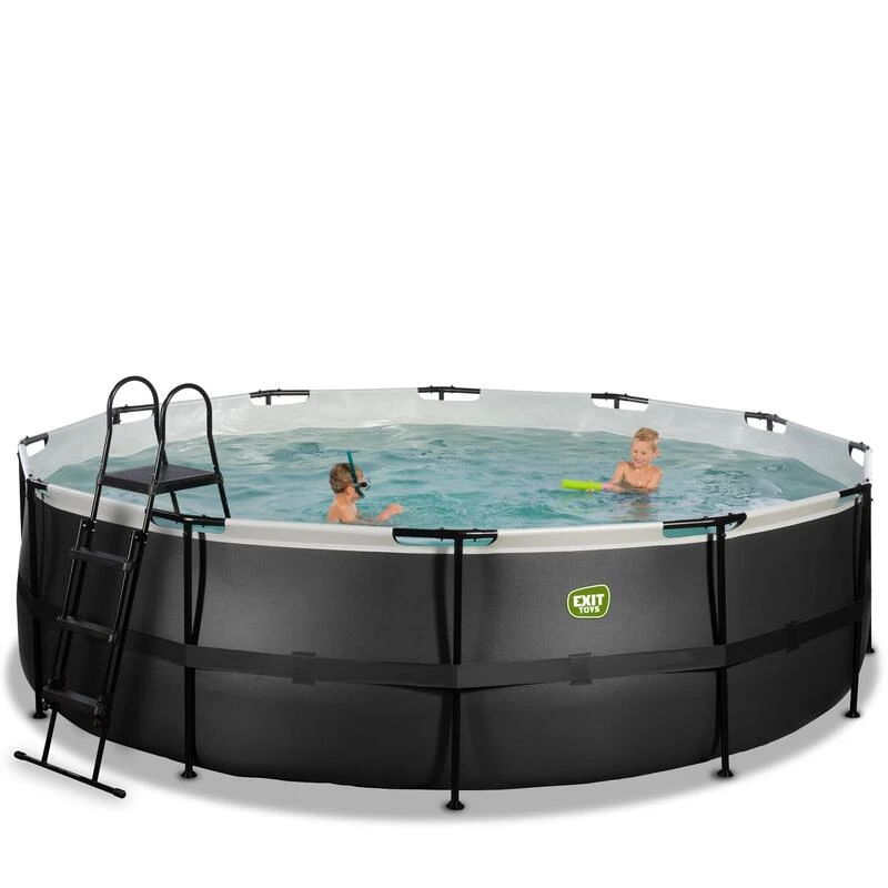 EXIT TOYS Piscine ø488x122cm Avec Pompe Filtrante 6 EXIT TOYS Piscine ø488x122cm Avec Pompe Filtrante – Image 6