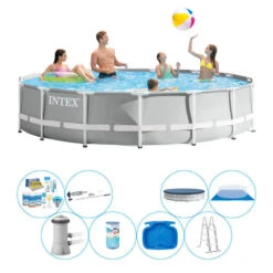 Piscine Super Deal - Intex Prism Frame Ronde 457x107 Cm