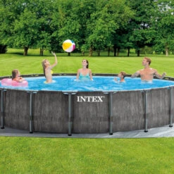 Intex Piscine Tubulaire Baltik Ronde 5,49 X 1,22 M -Équipement De Natation Boutique piscine tubulaire baltik ronde 549 x 122 m 2