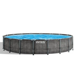 Intex Piscine Tubulaire Baltik Ronde 5,49 X 1,22 M