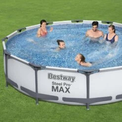 Bestway Piscine Tubulaire - Opalite Blanche - Piscine Ronde 3,6m Avec Pompe De 7 Bestway Piscine Tubulaire - Opalite Blanche - Piscine Ronde 3,6m Avec Pompe De -Équipement De Natation Boutique piscine tubulaire opalite blanche piscine ronde 36m avec pompe de 2