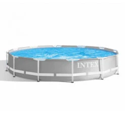 Intex Piscine Tubulaire Prism Frame Ronde 3,66 X 0,76 M