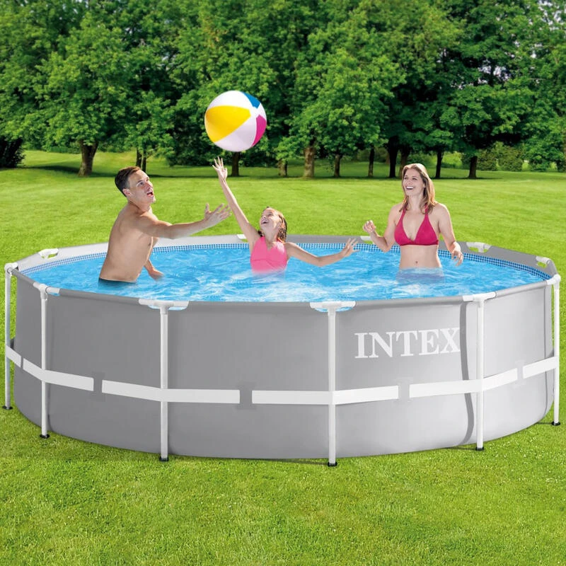 Intex Piscine Tubulaire Prism Frame Ronde 3,66 X 0,99 M 2 Intex Piscine Tubulaire Prism Frame Ronde 3,66 X 0,99 M – Image 2