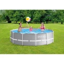 Intex Piscine Tubulaire Prism Frame Ronde 3,66 X 0,99 M 11 Intex Piscine Tubulaire Prism Frame Ronde 3,66 X 0,99 M -Équipement De Natation Boutique piscine tubulaire prism frame ronde 366 x 099 m 5