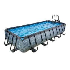 EXIT TOYS Piscine Wood 540x250cm Avec Pompe Filtrante