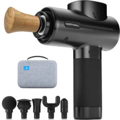 Pistolet De Massage & Tête En Bois Massage Gun PRO