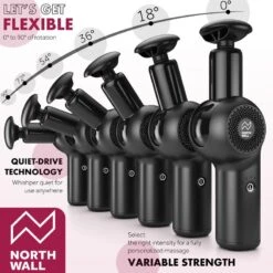 Pistolet De Massage Northgun FLEX Noir - Massage Gun Professionel -Équipement De Natation Boutique pistolet de massage northgun flex noir massage gun professionel 2