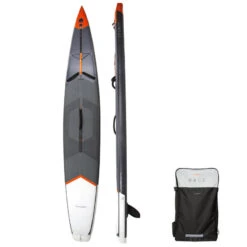 Planche De Stand Up Paddle Gonflable De Course / Race 14'25" - R500