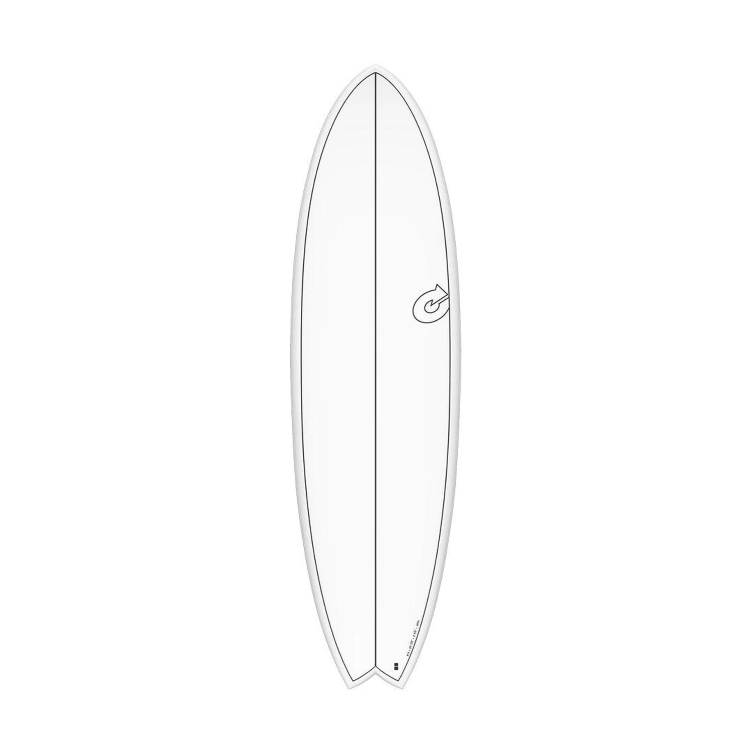 Torq Planche De Surf Fish Modfish TET Cs White/Carbon Strip 5'11 1 Torq Planche De Surf Fish Modfish TET Cs White/Carbon Strip 5'11
