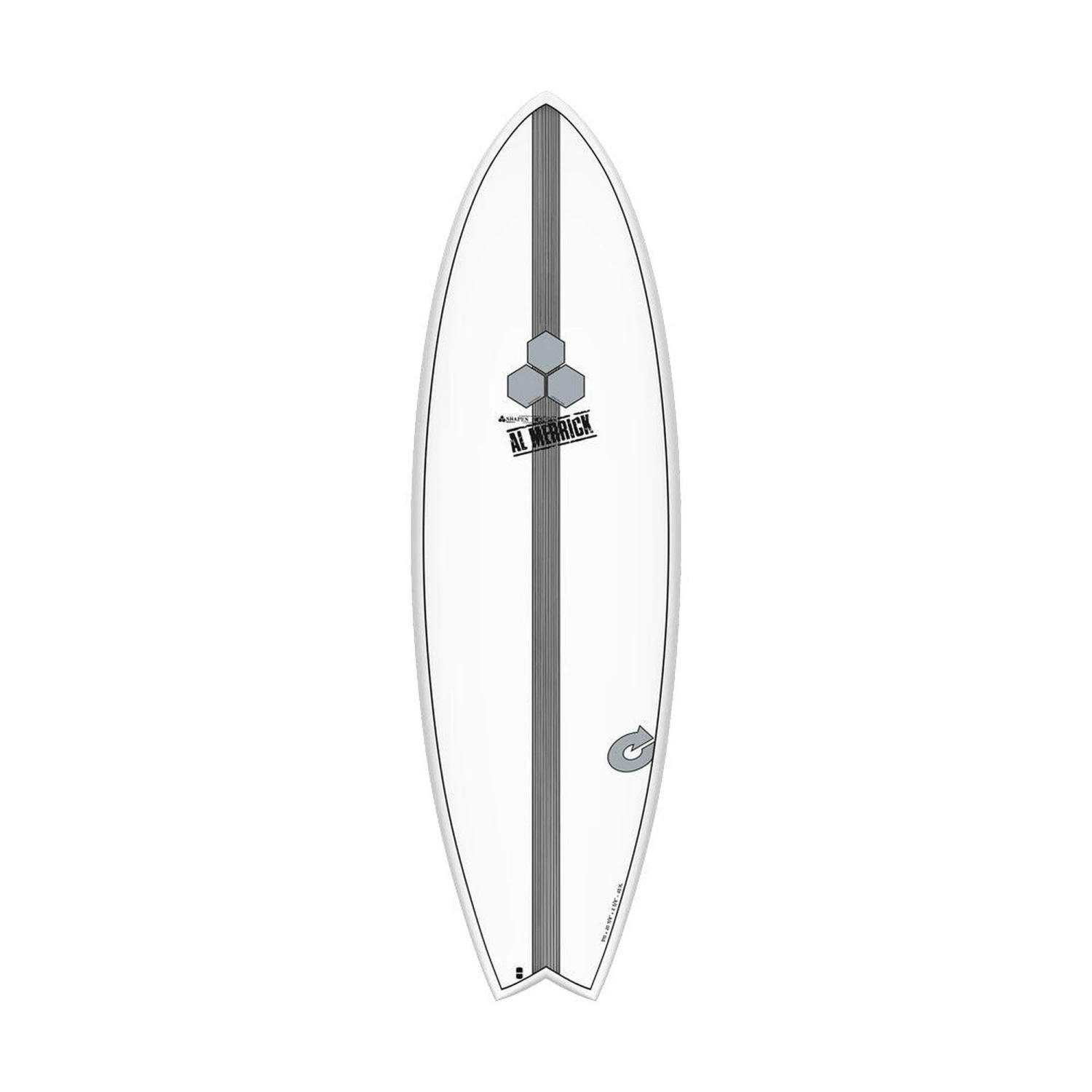 Torq Planche De Surf Fish Podmod Xlite White/Pinline 5'10 1 Torq Planche De Surf Fish Podmod Xlite White/Pinline 5'10