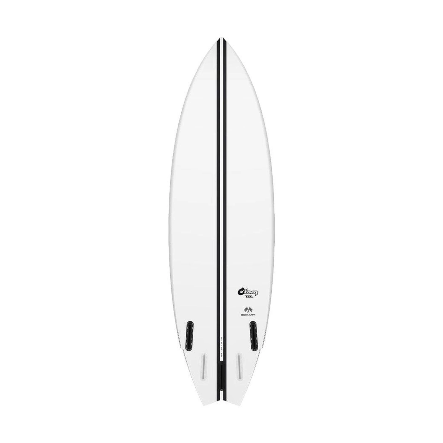 Torq Planche De Surf TEC Gokart White 6'6" 2 Torq Planche De Surf TEC Gokart White 6'6" – Image 2
