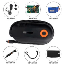 Pompe électrique Ultra Rapide 0-20 PSI 13,8V-10A Pour Stand Up Paddle Et Kayak -Équipement De Natation Boutique pompe electrique ultra rapide 0 20 psi 138v 10a pour stand up paddle et kayak 3