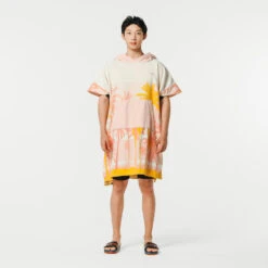 PONCHO SURF 500 ADULTE Print Sunny -Équipement De Natation Boutique poncho surf 500 adulte print sunny 6