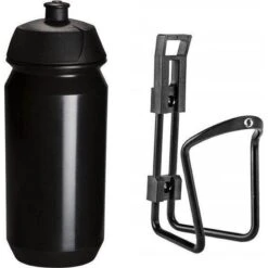 Porte-bidon Avec Bidon Tacx 500cc - Noir - Aluminium