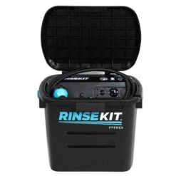 RINSEKIT PRO PACK - Douche Portable Autonome (avec Batterie) + Heater - Black -Équipement De Natation Boutique rinsekit pro pack douche portable autonome avec batterie heater black 2