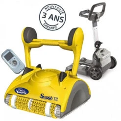 Dolphin Robot De Piscine Fond, Parois Et Ligne D'eau + Télécommande Et Chariot