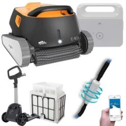 Dolphin Robot Electrique De Piscine Fond, Parois Et Ligne D'eau Avec Chariot -Équipement De Natation Boutique robot electrique de piscine fond parois et ligne deau avec chariot 2