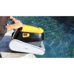 Dolphin Robot Electrique De Piscine Fond, Parois Et Ligne D'eau Avec Chariot -Équipement De Natation Boutique robot electrique de piscine fond parois et ligne deau avec chariot 4