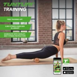 Tunturi - Rouleau En Mousse - Rouleau De Massage - 30cm -Équipement De Natation Boutique rouleau en mousse rouleau de massage 30cm 2