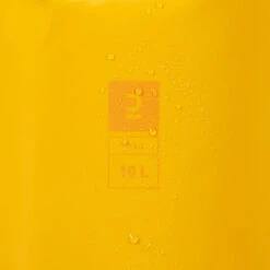 Sac étanche IPX4 10L Jaune -Équipement De Natation Boutique sac etanche ipx4 10l jaune 6