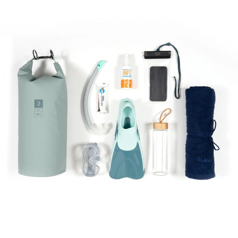 Sac étanche IPX4 10L Kaki 4 Sac étanche IPX4 10L Kaki – Image 4