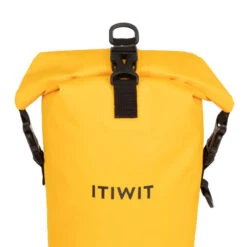 SAC POLOCHON ÉTANCHE 10L JAUNE -Équipement De Natation Boutique sac polochon etanche 10l jaune 6