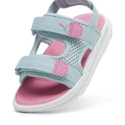 Sandales PUMA Evolve Enfant PUMA Turquoise Surf Fast Pink White Blue -Équipement De Natation Boutique sandales puma evolve enfant puma turquoise surf fast pink white blue 5