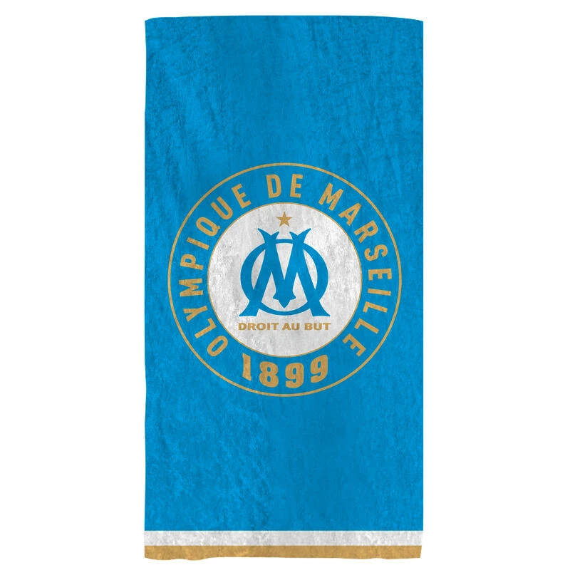 Serviette De Bain 75x150 Cm Coton Football Marseille - Equipe 1 Serviette De Bain 75x150 Cm Coton Football Marseille - Equipe