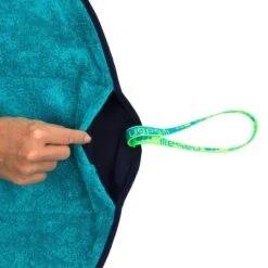 Serviette De Bain Pieds Bi Face En Microfibre Douce Bleu Diamètre 60 Cm -Équipement De Natation Boutique serviette de bain pieds bi face en microfibre douce bleu diametre 60 cm 3