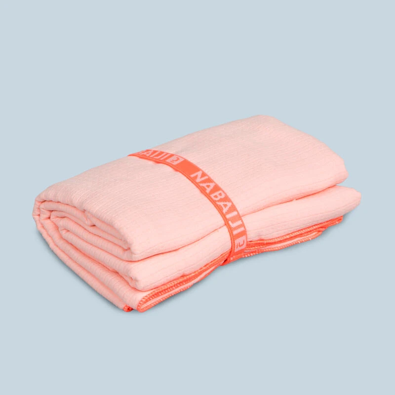 Serviette Microfibre Rose Ultra Légère Taille XL 110 X 175 Cm 3 Serviette Microfibre Rose Ultra Légère Taille XL 110 X 175 Cm – Image 3