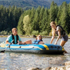 Intex Set Bateau 3 Personnes - Challenger 3 -Équipement De Natation Boutique set bateau 3 personnes challenger 3 3