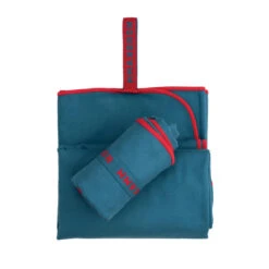 Set De Serviettes En Microfibre Certifié Oeko TEX, Ultra-léger, Bleu