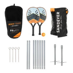 Set Raquettes Beach Tennis + Filet SET BTR 160 + NET OV