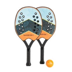 Set Raquettes Beach Tennis + Filet SET BTR 160 + NET OV -Équipement De Natation Boutique set raquettes beach tennis filet set btr 160 net ov 7