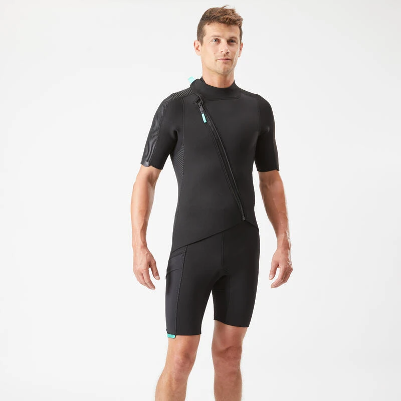 Shorty Neoprene 2mm Easy Avec Fermeture Diagonale Frontal Homme Frontzip 2 Shorty Neoprene 2mm Easy Avec Fermeture Diagonale Frontal Homme Frontzip – Image 2