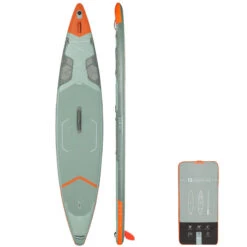 Stand Up Paddle Gonflable De Randonnée Dropstitch Renforcé 13' 31'' Vert - X500