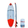 STAND UP PADDLE GONFLABLE DE SURF 500 / 8' ROUGE 135 L