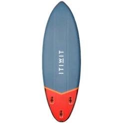 STAND UP PADDLE GONFLABLE DE SURF 500 / 8' ROUGE 135 L -Équipement De Natation Boutique stand up paddle gonflable de surf 500 8 rouge 135 l 4