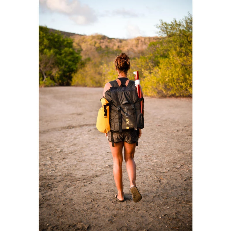 STAND UP PADDLE GONFLABLE DEBUTANT COMPACT S JAUNE-BLANC 3 STAND UP PADDLE GONFLABLE DEBUTANT COMPACT S JAUNE-BLANC – Image 3