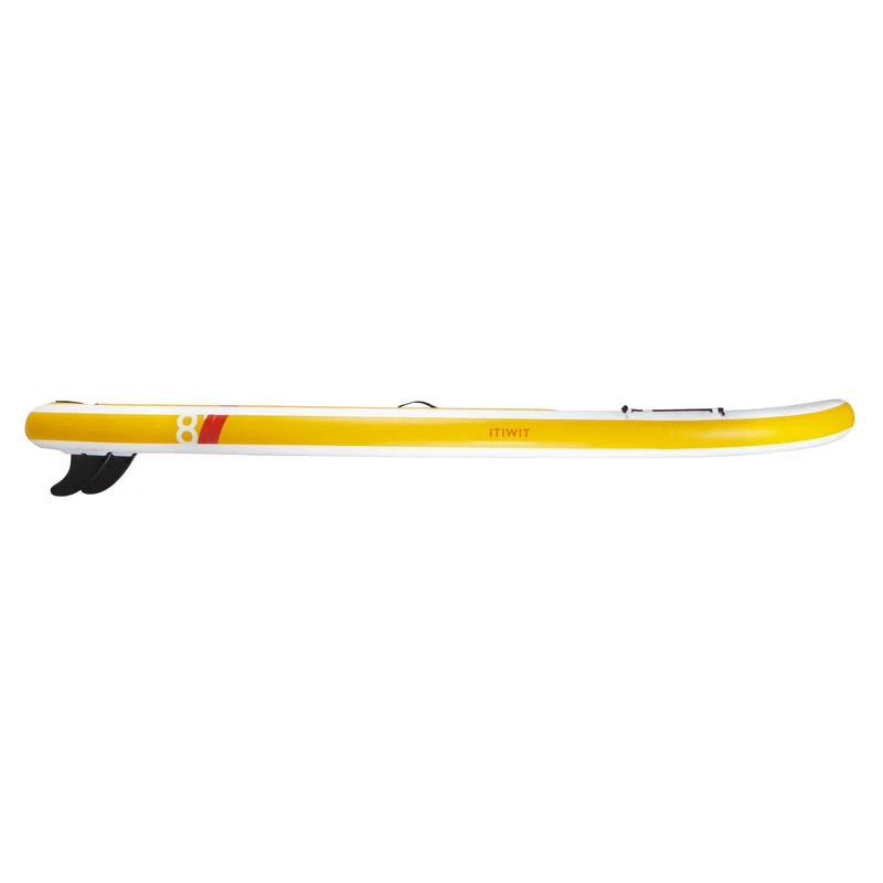 STAND UP PADDLE GONFLABLE DEBUTANT COMPACT S JAUNE-BLANC 5 STAND UP PADDLE GONFLABLE DEBUTANT COMPACT S JAUNE-BLANC – Image 5