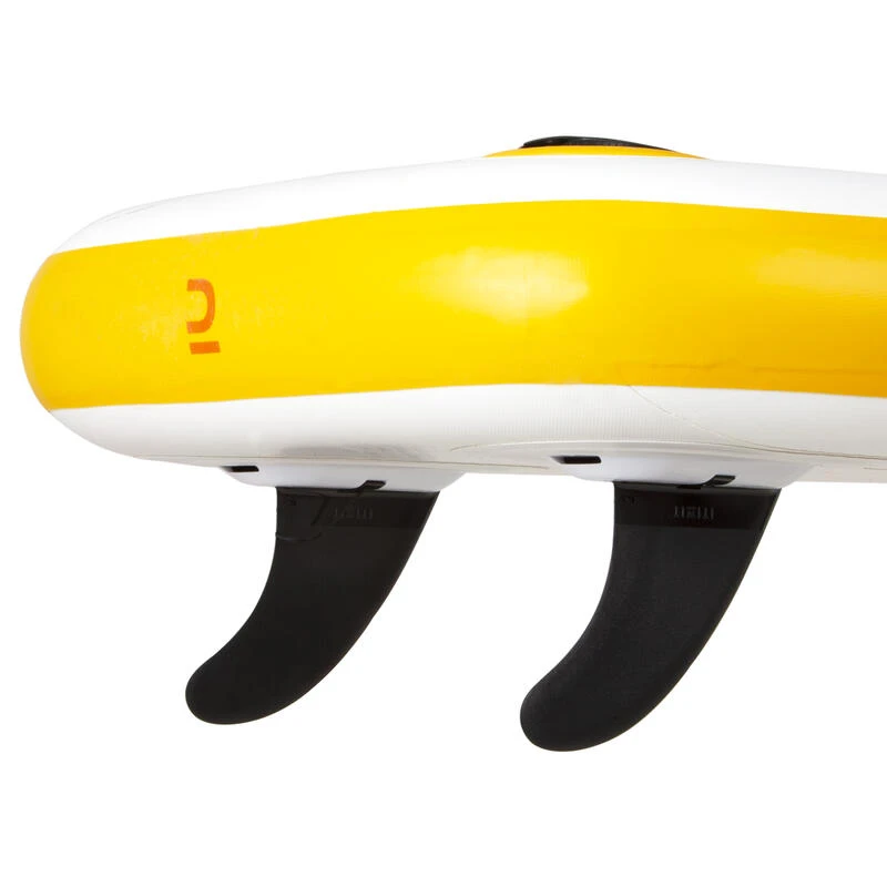 STAND UP PADDLE GONFLABLE DEBUTANT COMPACT S JAUNE-BLANC 9 STAND UP PADDLE GONFLABLE DEBUTANT COMPACT S JAUNE-BLANC – Image 9