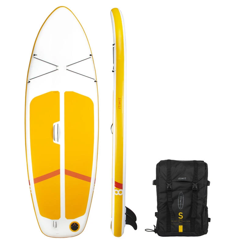 STAND UP PADDLE GONFLABLE DEBUTANT COMPACT S JAUNE-BLANC 1 STAND UP PADDLE GONFLABLE DEBUTANT COMPACT S JAUNE-BLANC