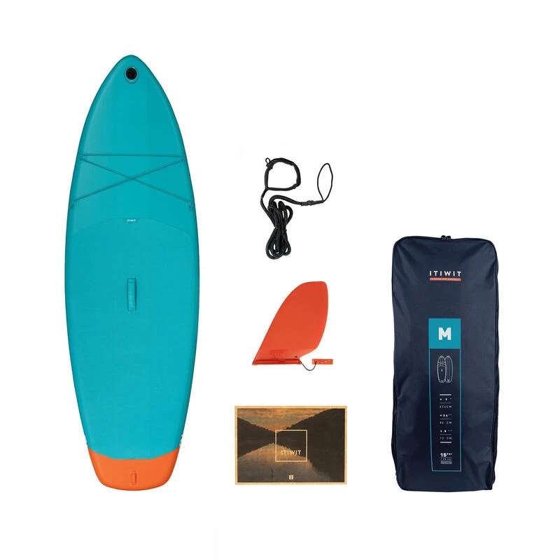 Stand Up Paddle Gonflable Taille M (9'/34"/5") - 1 Personne Jusqu'à 80kg 4 Stand Up Paddle Gonflable Taille M (9'/34"/5") - 1 Personne Jusqu'à 80kg – Image 4