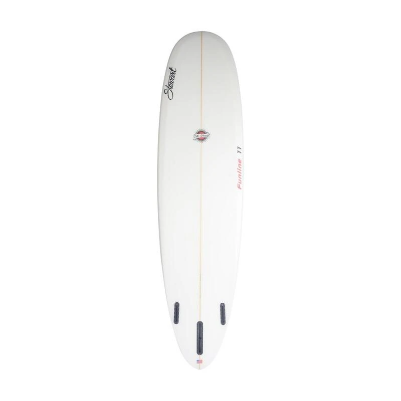 STEWART Surfboards - Funline 7'6 (PU) - Clear 2 STEWART Surfboards - Funline 7'6 (PU) - Clear – Image 2