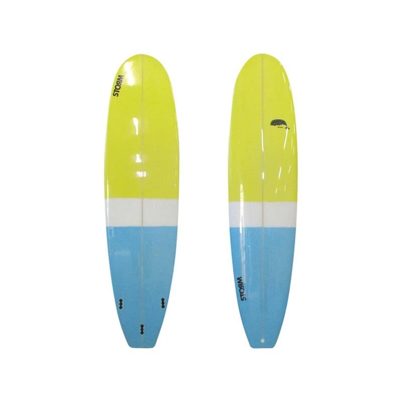 STORM Surfboard - Mini Malibu - 6'8 - Beluga Design 1 STORM Surfboard - Mini Malibu - 6'8 - Beluga Design