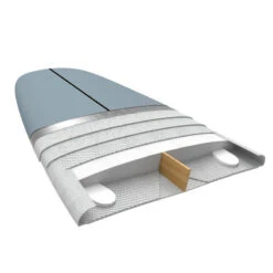 SURF 500 Hybride 8' Livrée Avec 3 Ailerons . -Équipement De Natation Boutique surf 500 hybride 8 livree avec 3 ailerons 3