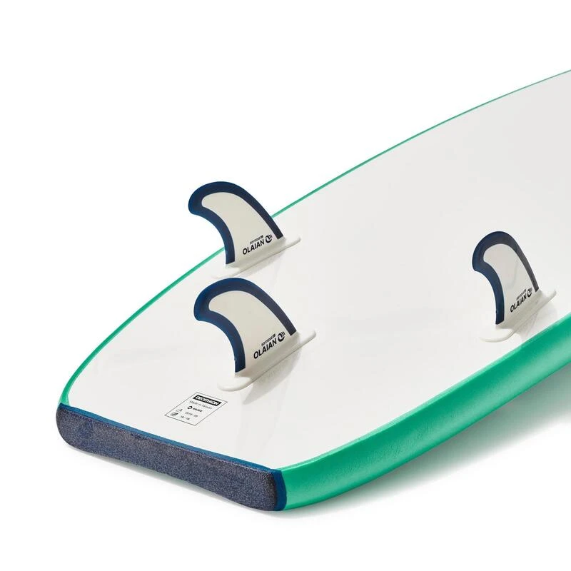 SURF MOUSSE 100 7'5" - Livré Avec Un Leash Et 3 Ailerons 8 SURF MOUSSE 100 7'5" - Livré Avec Un Leash Et 3 Ailerons – Image 8