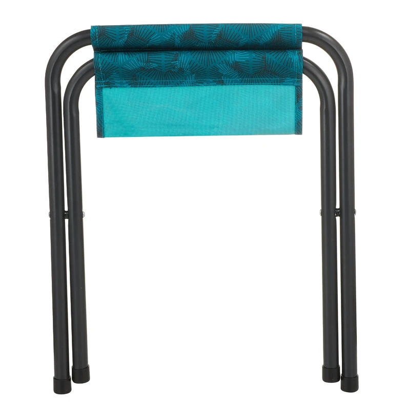 Quechua Tabouret Pliant De Camping Bleu 2 Quechua Tabouret Pliant De Camping Bleu – Image 2