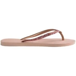 Tong à Enfiler Havaianas Slim Glitter II 4146975 - Femme -Équipement De Natation Boutique tong a enfiler havaianas slim glitter ii 4146975 femme 2